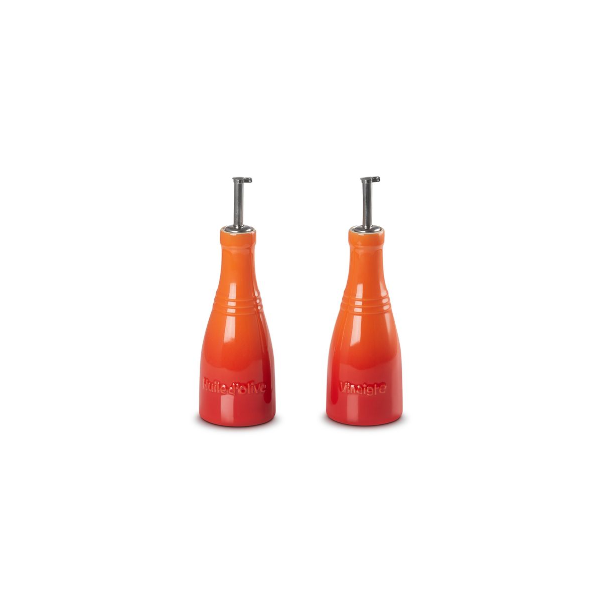 LE CREUSET - Le Creuset Set Aceite-Vinagre Volcánico Cerámica