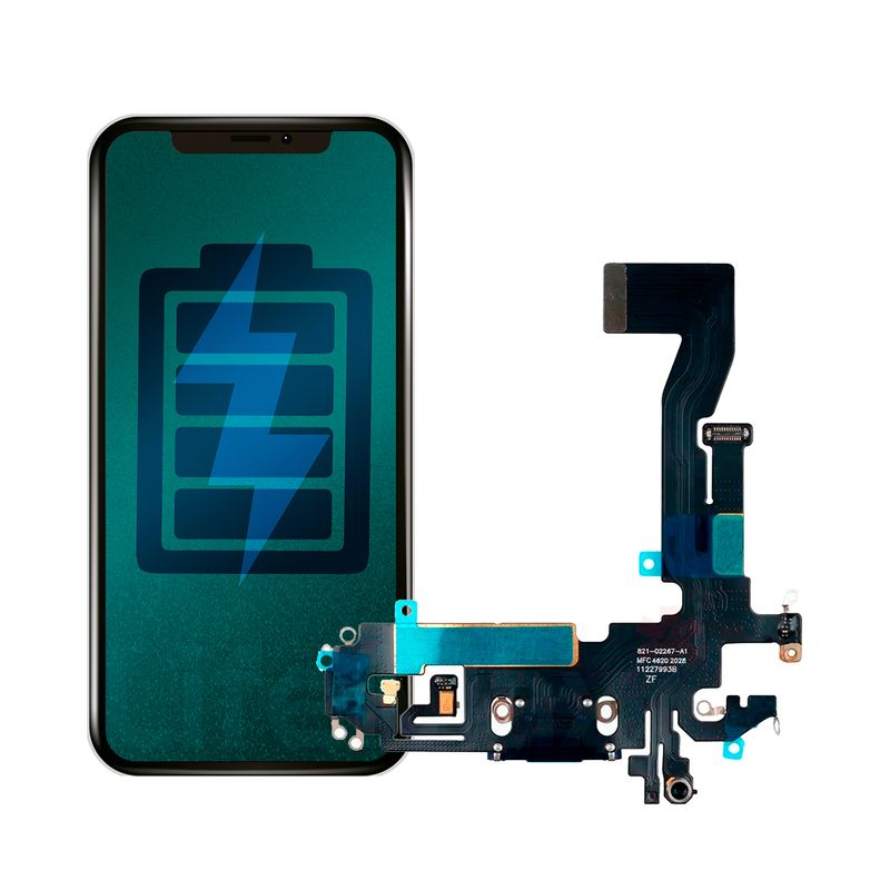 GENERICO - Flex de Carga Compatible con IPhone 12 Pro Lightning