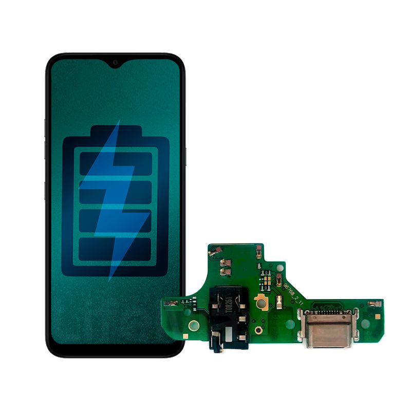 GENERICO - Flex de Carga Compatible con LG K51S Conector Tipo C