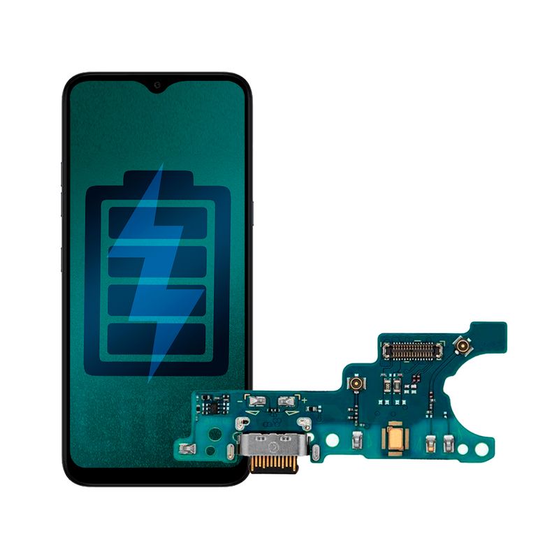 GENERICO - Flex de Carga Compatible con Samsung A11 Conector Tipo C
