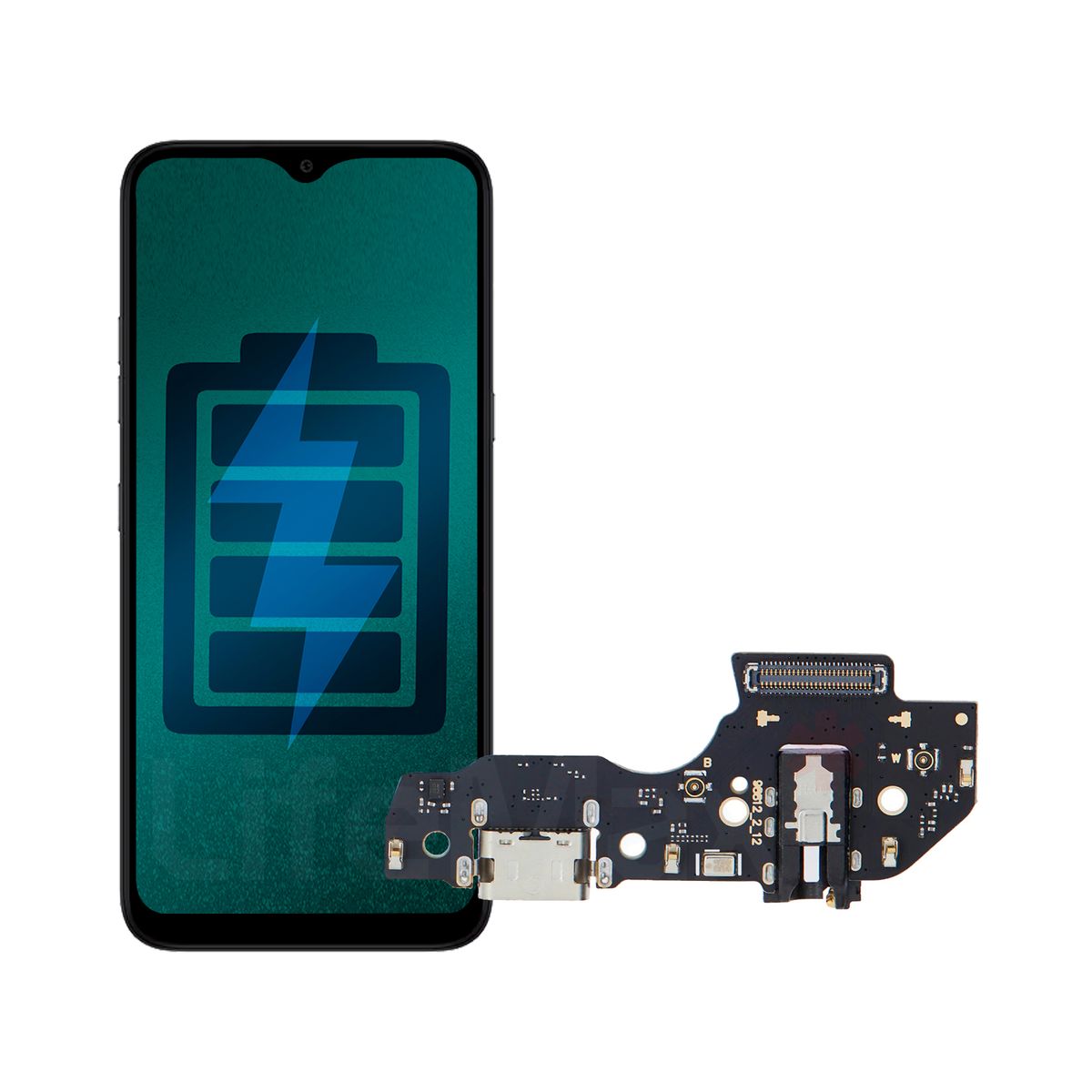 GENERICO - Flex de Carga para Motorola Moto G50 5G Conector USB-C