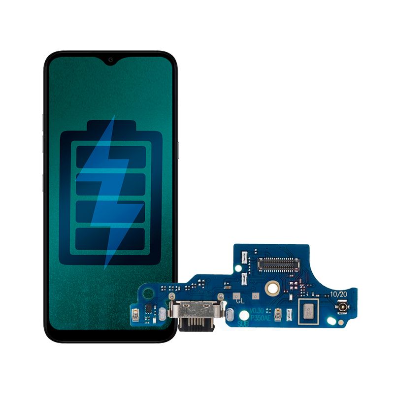 GENERICO - Flex de Carga para Motorola Moto G30 Conector Tipo C.
