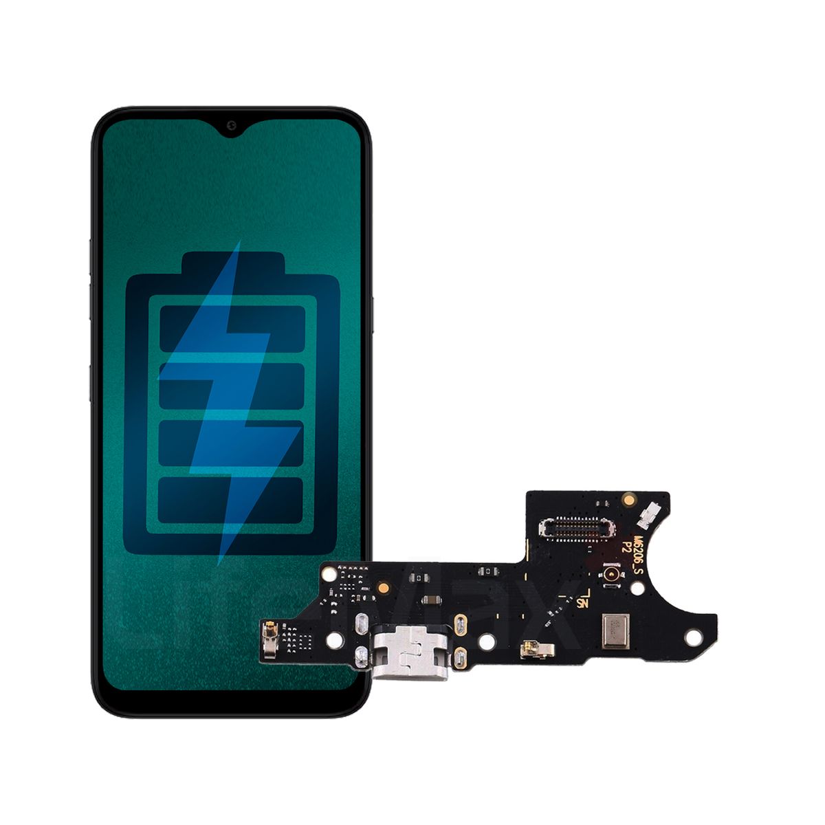 GENERICO - Flex de Carga para Motorola Moto G8 Power Lite Micro B