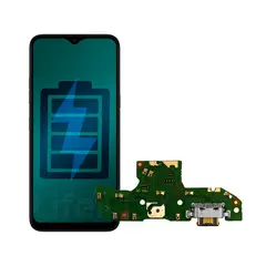 GENERICO - Flex de Carga Compatible con Motorola Moto One Macro Tipo C