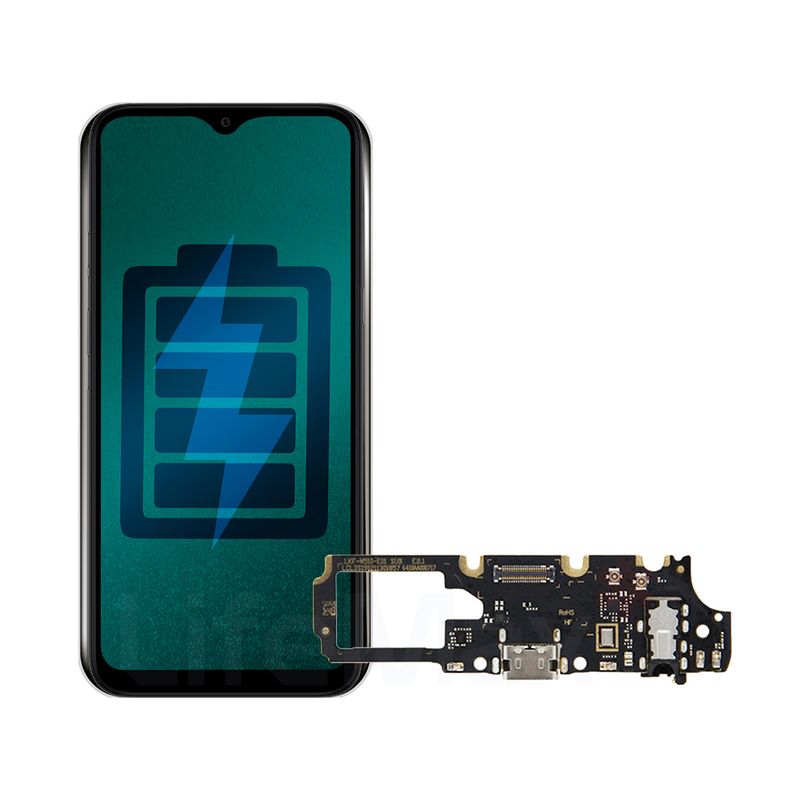 GENERICO - Flex de Carga Compatible con LG K41S Conector Tipo C.