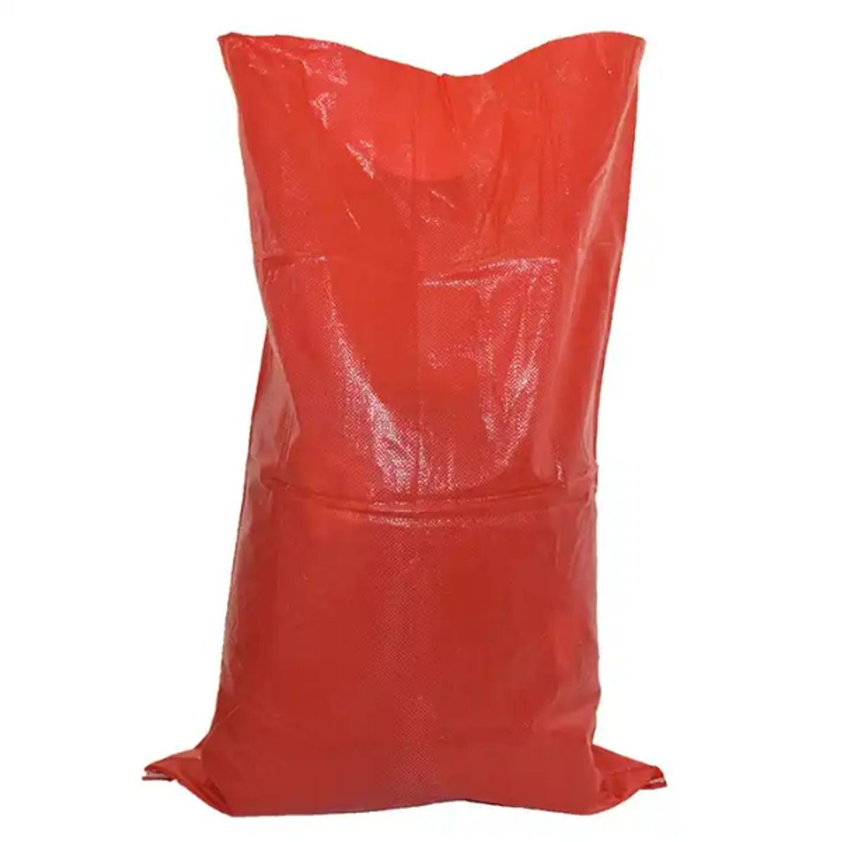 QRUBBER - Saco tipo papero Rojo 25 kilos x 100 unid 47x70cm QRubber
