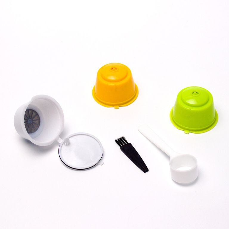 3 Pack Cápsulas Filtros de Café Recargable.