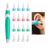 Kit de Limpieza para Orejas 16 puntas blandas limpiador oído