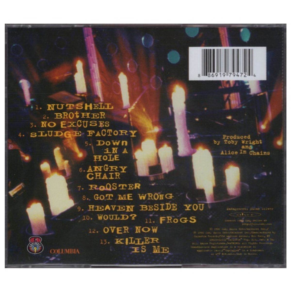 HITWAY MUSIC - ALICE IN CHAINS - UNPLUGGED - CD HITWAY MUSIC