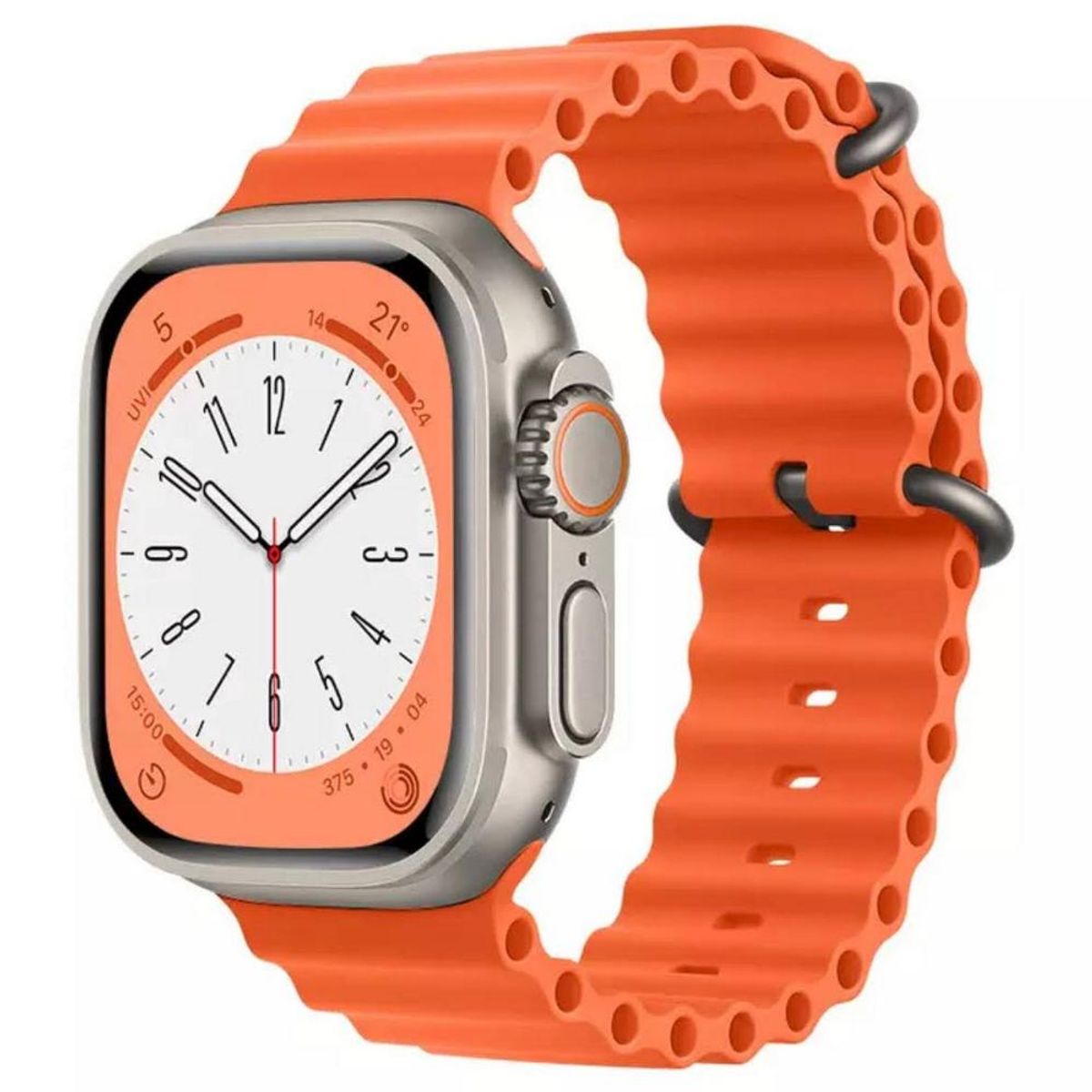 GAOR - Correa Oceánica Para Apple Watch Watch Ultra - NARANJA 38-41mm