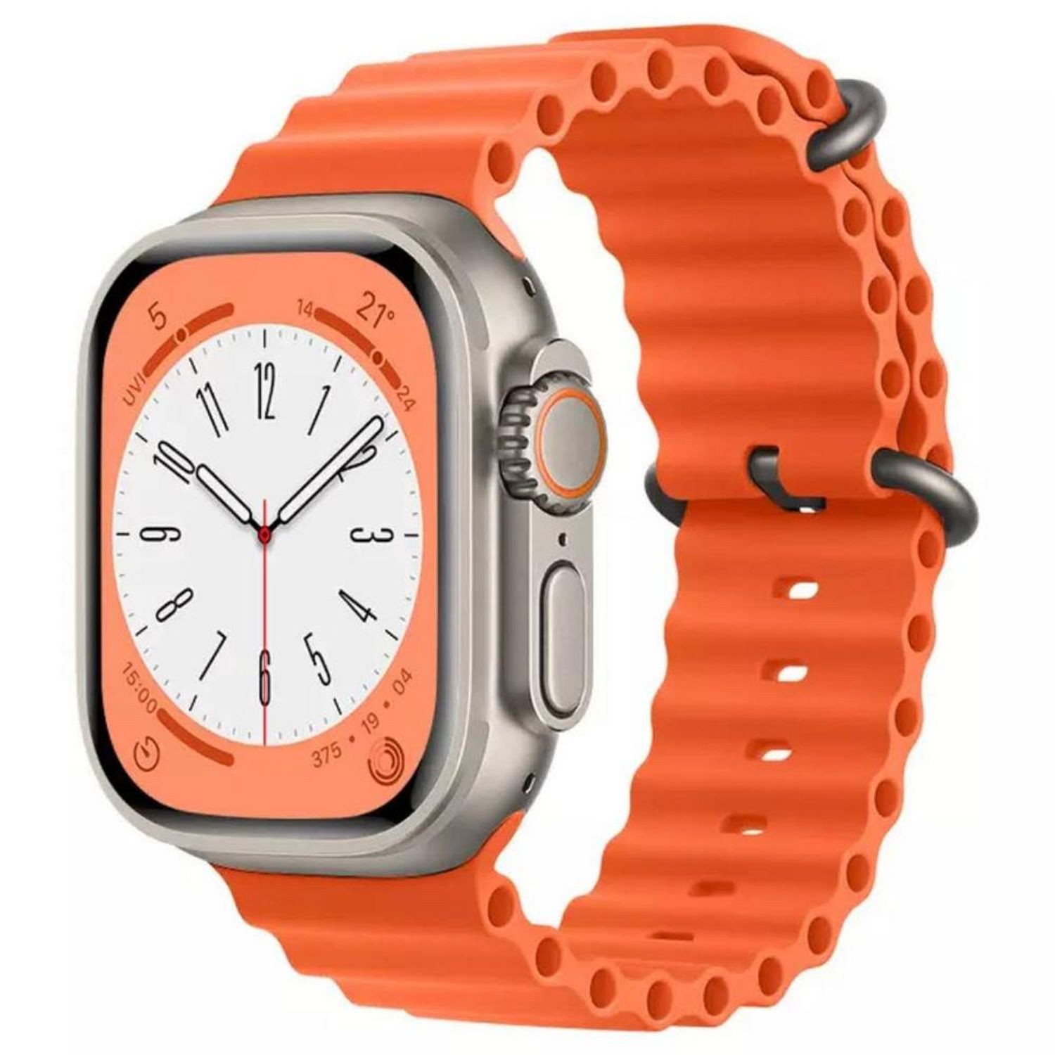 GAOR Correa Oceánica Para Apple Watch Watch Ultra NARANJA 38