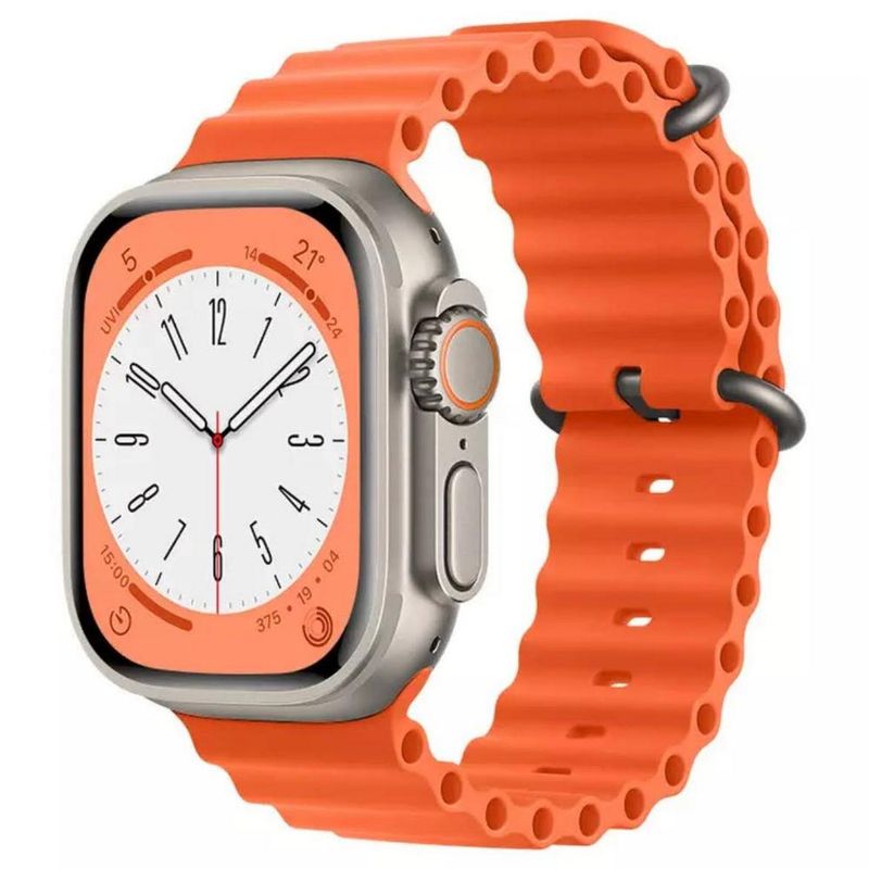 GAOR - Correa Oceánica Para Apple Watch/ Watch Ultra - NARANJA 38-41mm