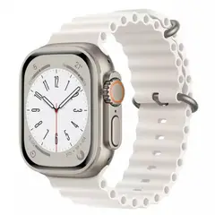 GAOR - Correa Oceánica Para Apple Watch/ Watch Ultra - BLANCA 38-41mm