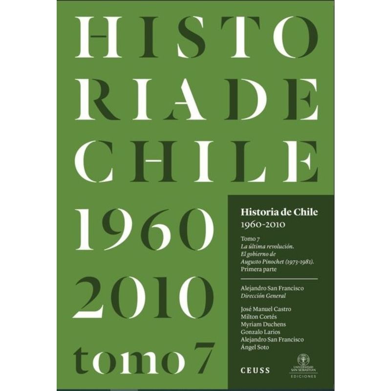 CEUSS - Libro HISTORIA DE CHILE 1960-2010 tomo 7