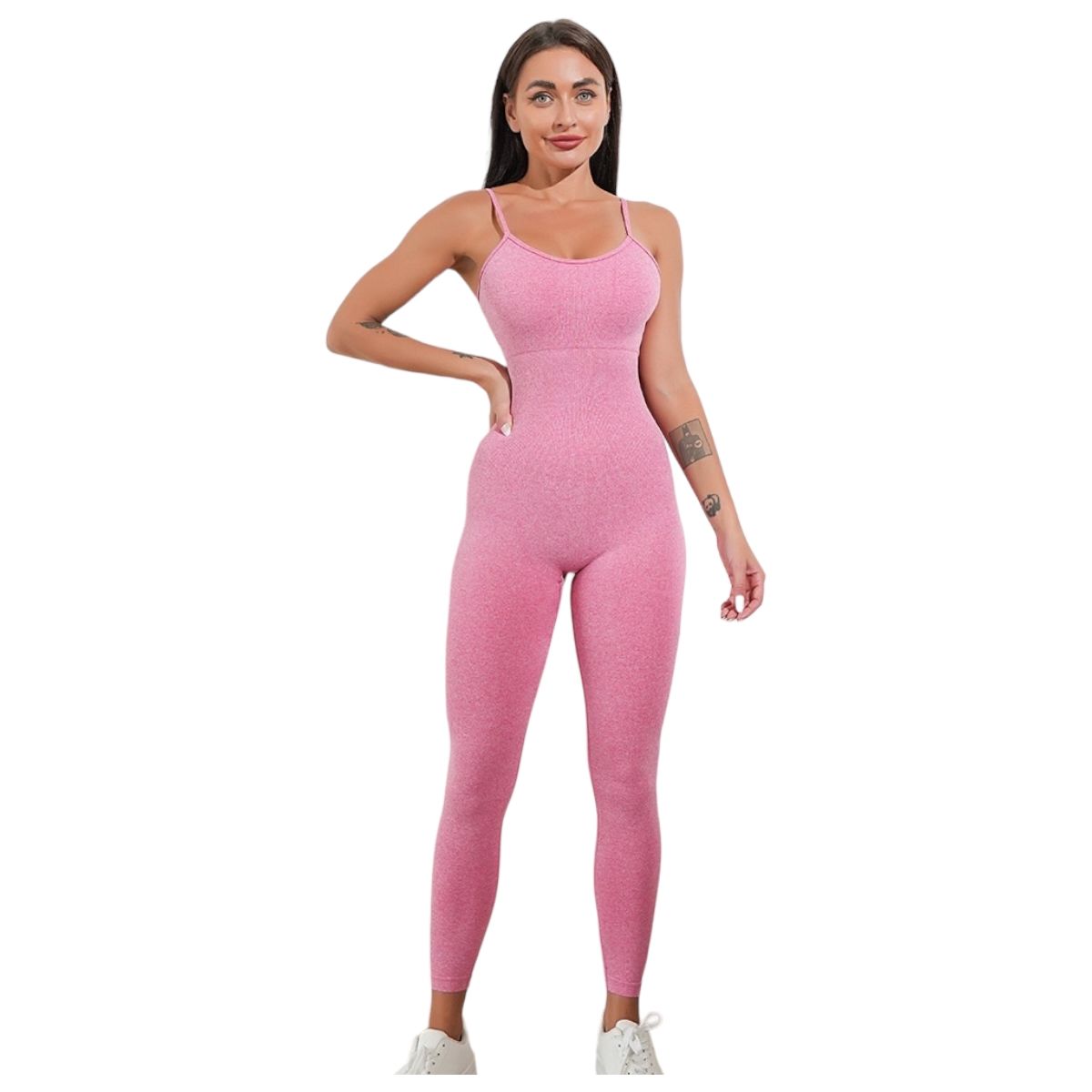 GENERICO - Enterito Largo Push Up Con Control De Abdomen Para Mujer