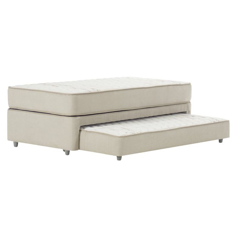 MANTAHUE - DIVAN CAMA SPRING 1 PLAZA BEIGE