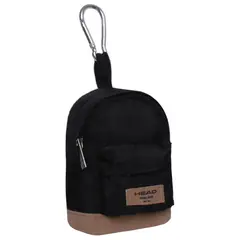 HEAD - Mini Mochila Negro Café