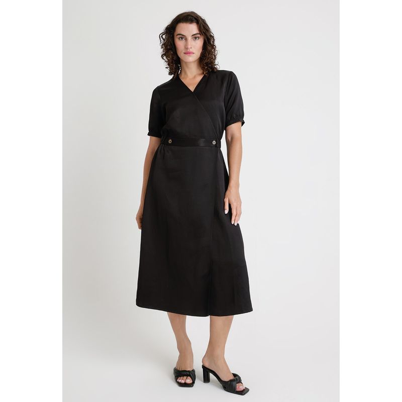 CANADIENNE - Vestido De Mujer Modelo Balos Color Negro Canadienne