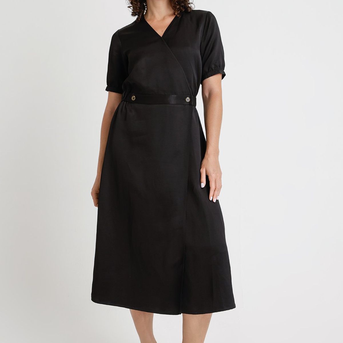 CANADIENNE - Vestido De Mujer Modelo Balos Color Negro Canadienne