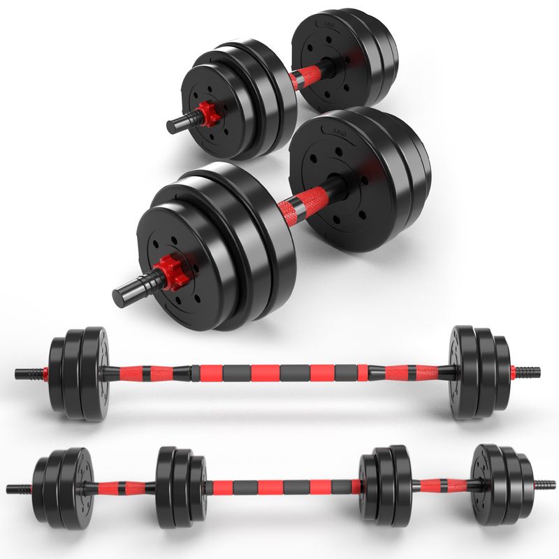 FITMAX - Set Mancuernas Fitmax 40 Kg PVC