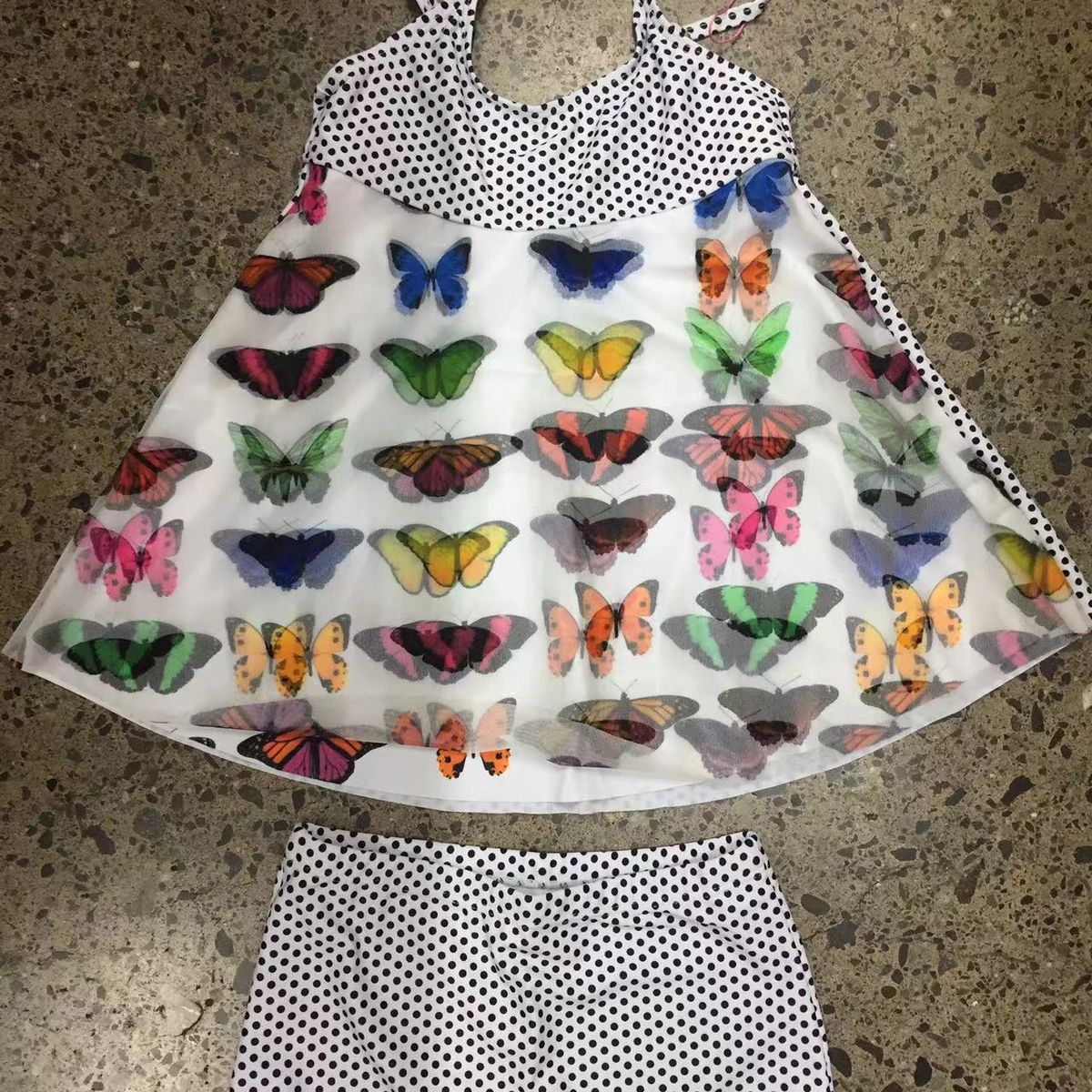 SHANDIAN - Bañador unido para niños estampado masculino con cremallera en color