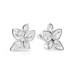 BLOOM CRYSTAL - Aros Edna Drop portadores de charms con cristal de Swarovski