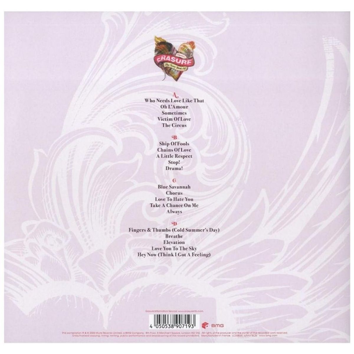 HITWAY MUSIC - ERASURE - ALWAYS: THE VERY BEST (2LP) - VINILO HITWAY MUSIC