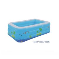 PISCINA RECTANGULAR INFABLE 150X100X50 CM