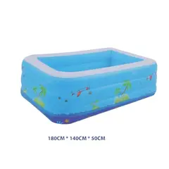 GENERICO - PISCINA RECTANGULAR INFABLE 180X140X50 CM