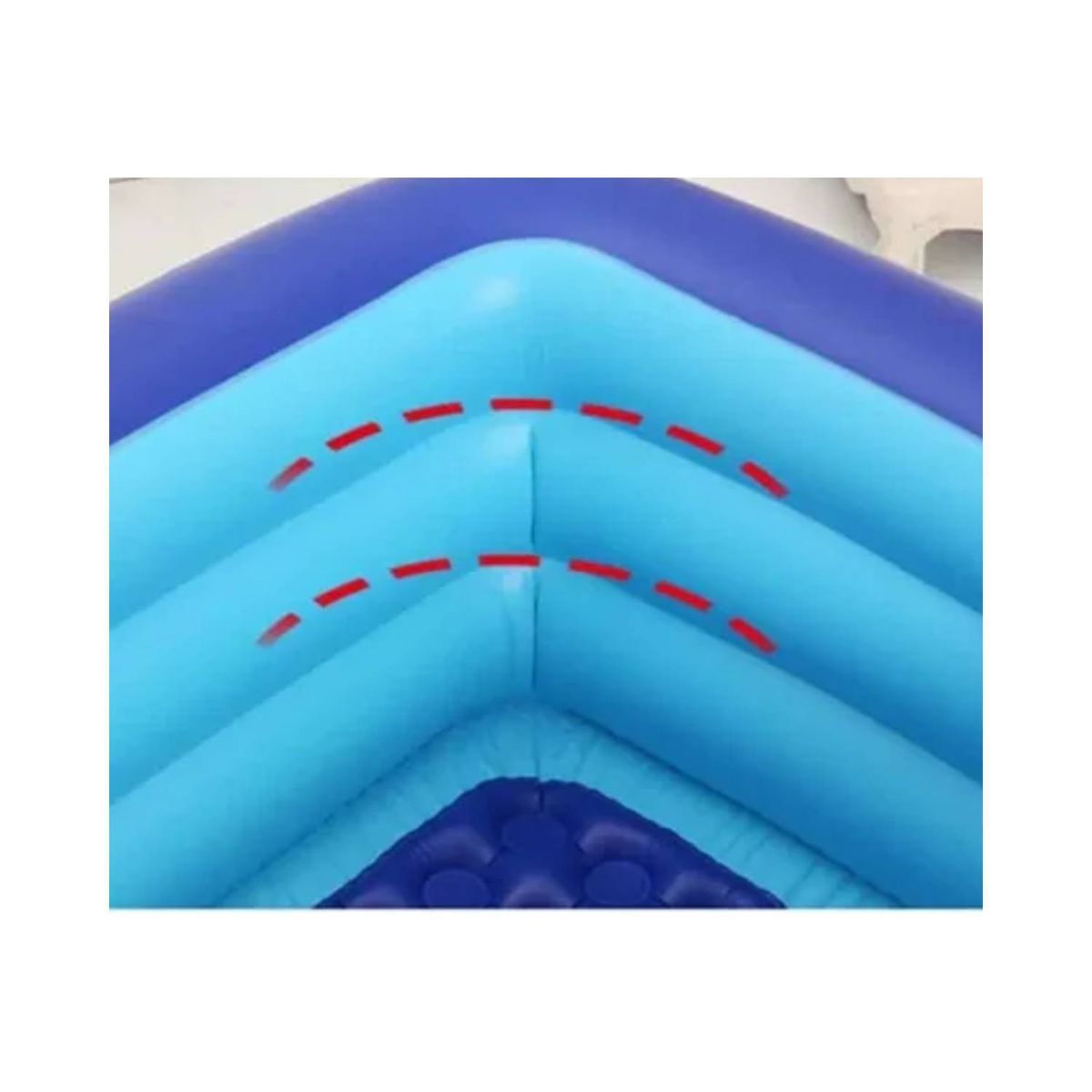 GENERICO - PISCINA RECTANGULAR INFABLE 180X140X50 CM