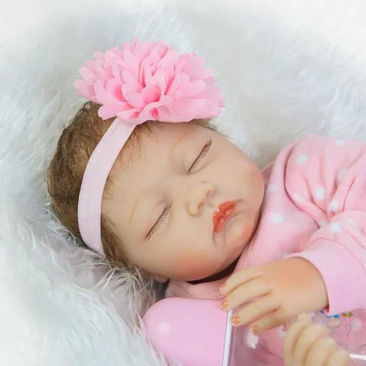 LSABEL RENACI - Muñeca Bebé Reborn De Silicona 55cm