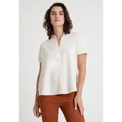 CANADIENNE - Blusa De Mujer Modelo Simos Color Natural