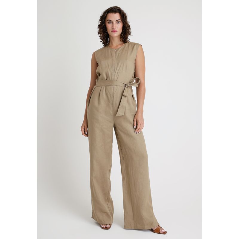 CANADIENNE - Enterito De Mujer Modelo Rodas Color Taupe Canadienne