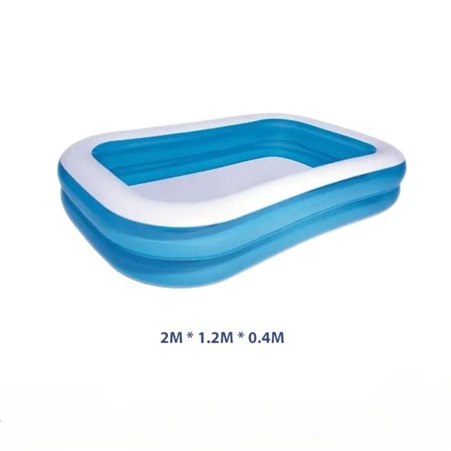 GENERICO - PISCINA RECTANGULAR INFABLE 200X120 CM