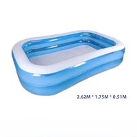 PISCINA RECTANGULAR INFABLE 262X175 CM