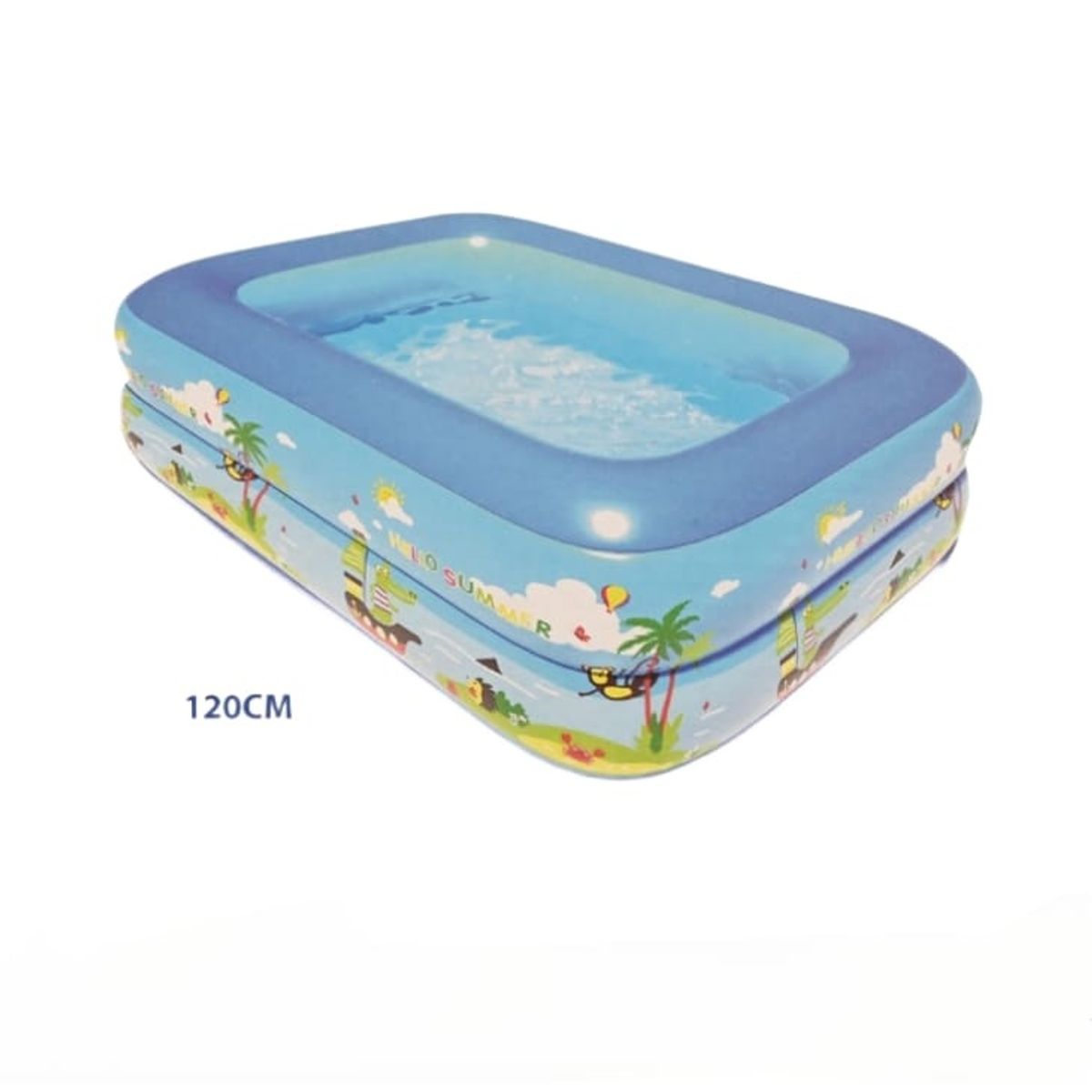 GENERICO - PISCINA RECTANGULAR INFABLE 120X100 CM