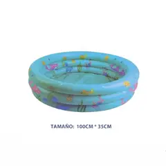 GENERICO - PISCINA REDONDA INFABLE 100X35CM
