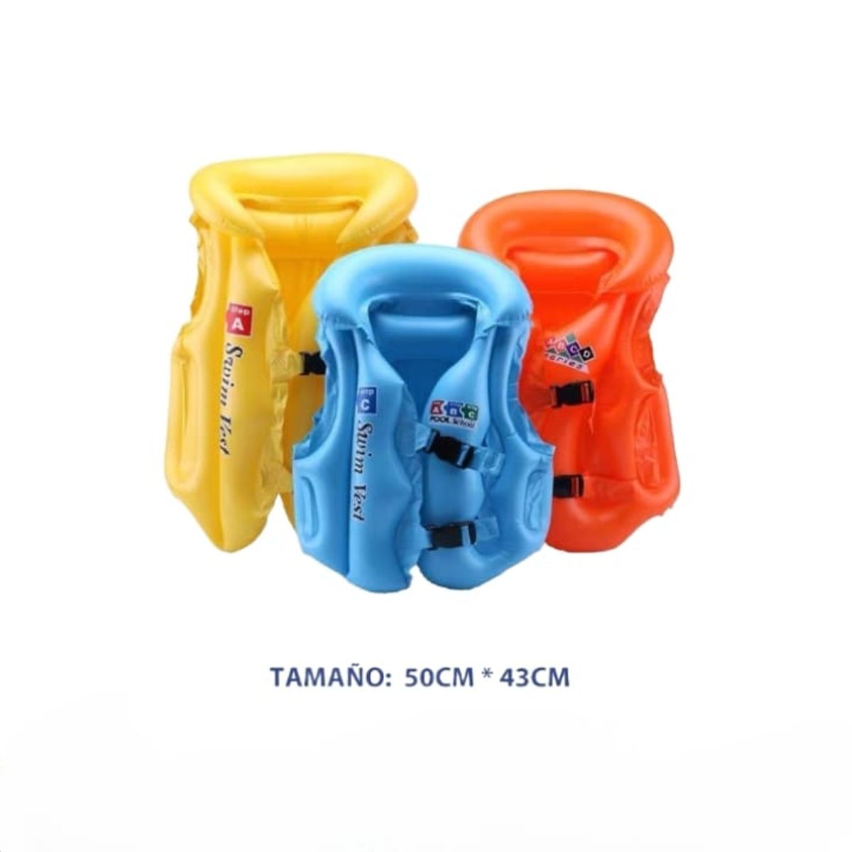 GENERICO - Flotador Niño Niña Chaleco Inflable Para Piscinas 50X43