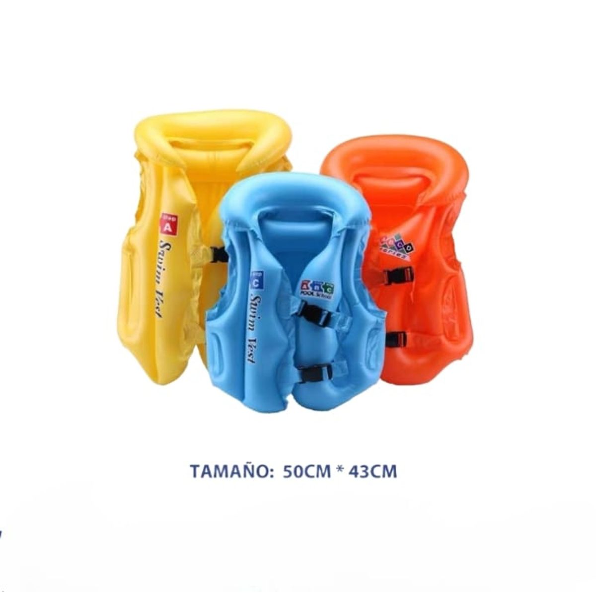 GENERICO - Flotador Niño Niña Chaleco Inflable Para Piscinas 50X43