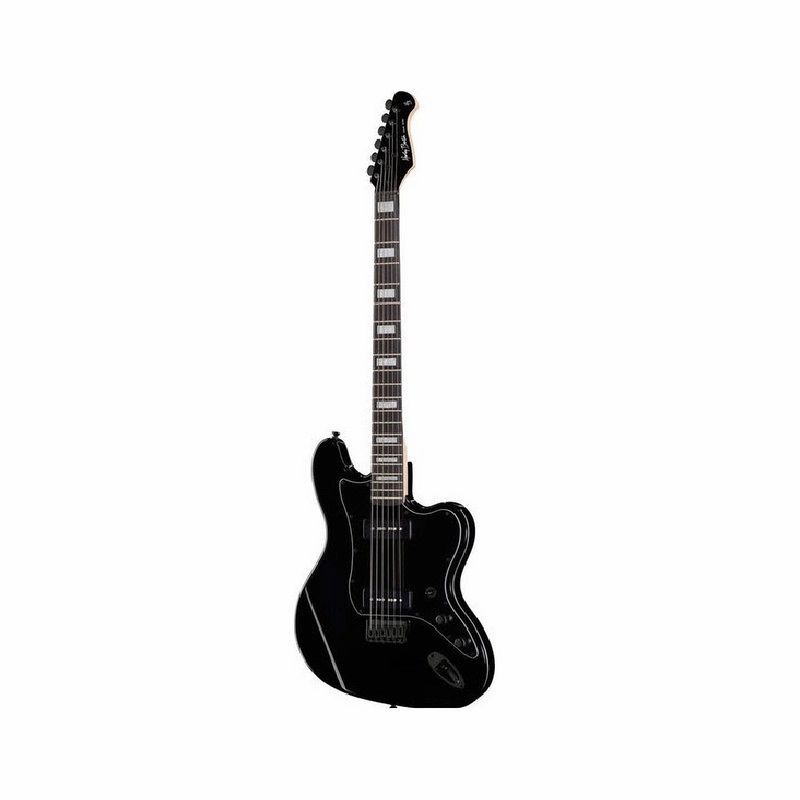 HARLEY BENTON - Guitarra eléctrica barítono Harley Benton JA-baritone BK