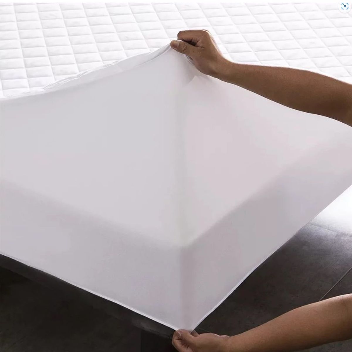 MANDIRHOME - Cubre Colchón Impermeable King  Funda de Almohada