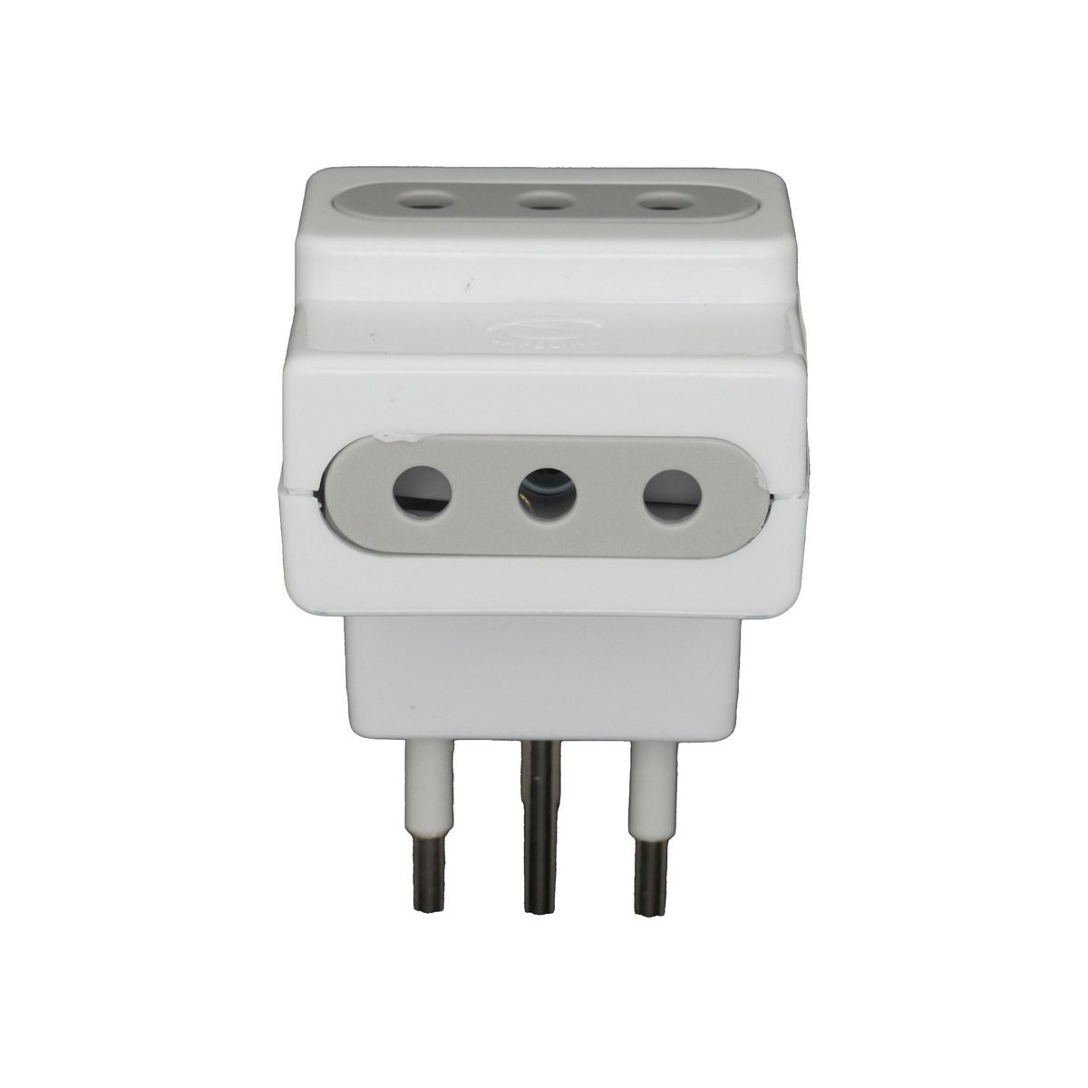 MACROTEL - Adaptador Enchufe Triple - Macrotel - Certificado Sello Sec