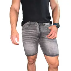 D'JOE - Short Jeans Cortos Hombre Mosaico