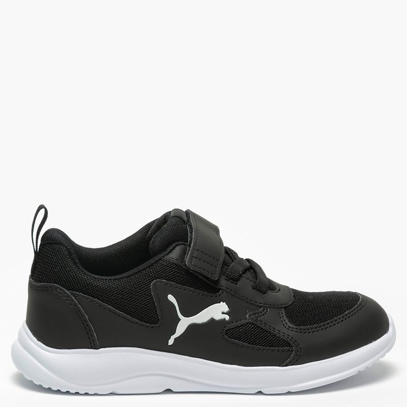 PUMA - Zapatilla Urbana Niño Negro (28 a 35) Puma