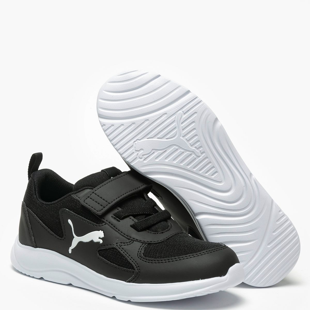 PUMA - Zapatilla Urbana Niño Negro (28 a 35) Puma