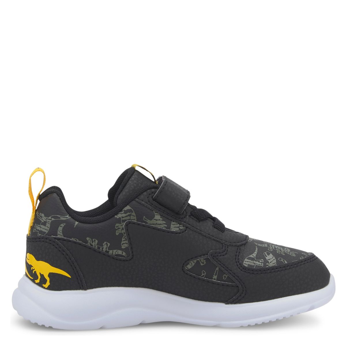 PUMA - Fun Racer Archeo PS Zapatilla Deportiva Niño Negra
