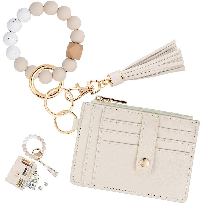 WELDMON - billetera mujerCartera llavero pulsera para mujer