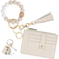 WELDMON - Billetera mujerCartera llavero pulsera para mujer