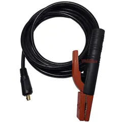 GENERICO - Porta Electrodo 5 Mts Cable Flexible Para Soldar Macho 10-25