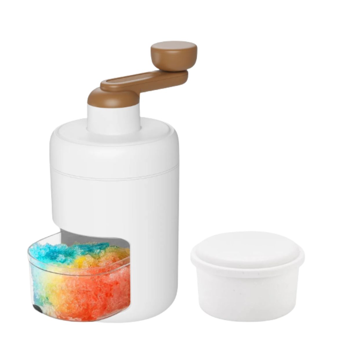 GENERICO - Maquina Trituradora De Hielo Manual Batidos De Mano blanco